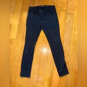 Hollister Women's Midnight Blue Skinny Jeans